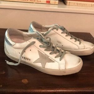 Golden Goose Super Star. Worn once